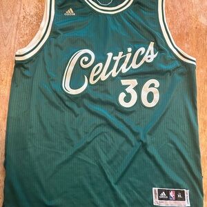 Adidas Boston Celtics Green NBA Jersey XL